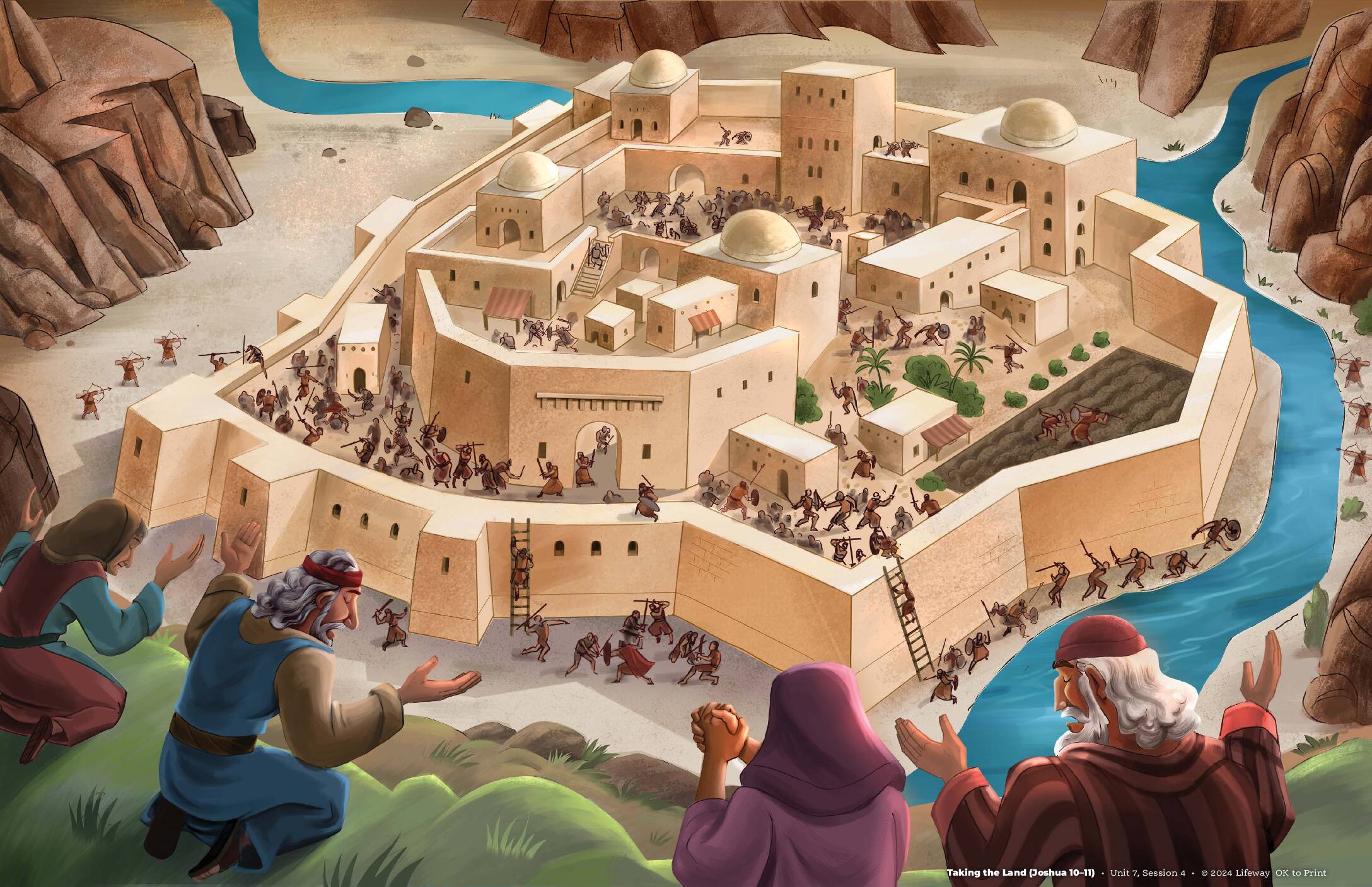 April 27, 2025: Taking the Land – Joshua 10, 11