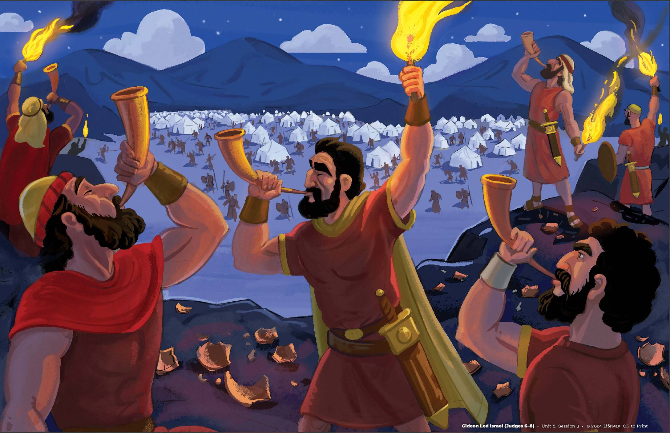 May 18, 2025: Gideon Led Israel – Judges 6-7