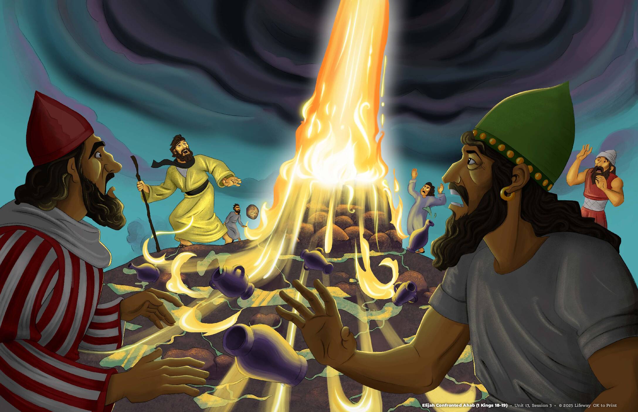 October 19, 2025: Elijah confronted Ahab – 1 Kings 18-19