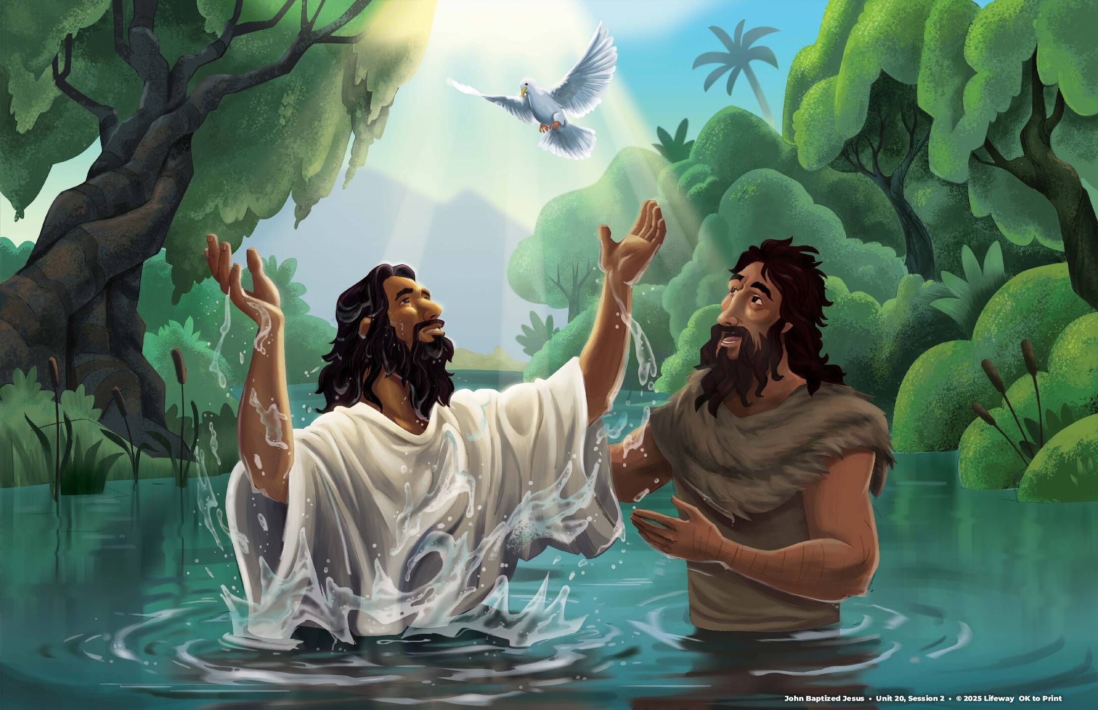 April 26th, 2026: John Baptized Jesus – Matthew 3, Mark 1, Luke 3, John 1